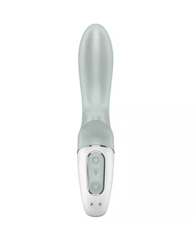 SATISFYER - AIR PUMP BOOTY 3 VIBRATEUR ANAL GONFLABLE GRIS VERT