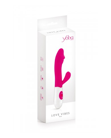 Vibromasseur Rabbit Elya rose - Yoba