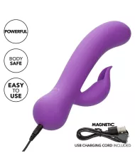 CALEXOTICS - FIRST TIME VIBRATEUR PLEASER RECHARGEABLE VIOLET CALEXOTICS - FIRST TIME VIBRATEUR PLEASER RECHARGEABLE VIOLET
