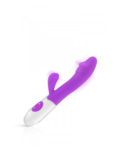 Vibromasseur Rabbit Elya violet - Yoba