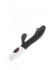 Vibromasseur Rabbit Elya noir - Yoba