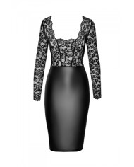 Robe Euphoria F295 wetlook et dentelle
