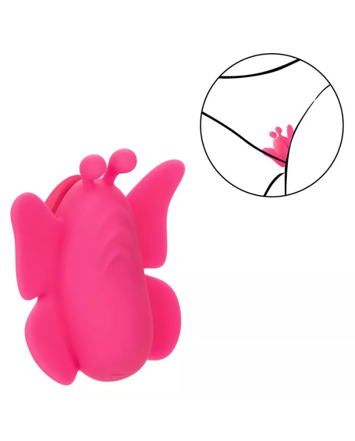 CALEXOTICS - NEON VIBES FLUTTER VIBE STIMULATEUR 10 VIBRATIONS ROSE CALEXOTICS - NEON VIBES FLUTTER VIBE STIMULATEUR 10 VIBRATIONS ROSE