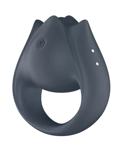 SATISFYER - PERFECT PAIR 2 MULTIVIBRATEUR 2 EN 1 ANNEAU PÉNIS ET STIMULATEUR DE DOIGTS GRIS SATISFYER - PERFECT PAIR 2 MULTIVIBRATEUR 2 EN 1 ANNEAU PÉNIS ET STIMULATEUR DE DOIGTS GRIS
