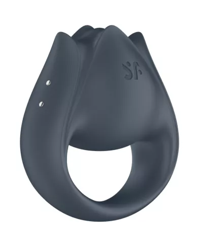 SATISFYER - PERFECT PAIR 2 MULTIVIBRATEUR 2 EN 1 ANNEAU PÉNIS ET STIMULATEUR DE DOIGTS GRIS SATISFYER - PERFECT PAIR 2 MULTIVIBRATEUR 2 EN 1 ANNEAU PÉNIS ET STIMULATEUR DE DOIGTS GRIS
