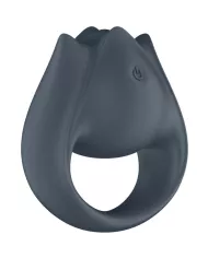 SATISFYER - PERFECT PAIR 2 MULTIVIBRATEUR 2 EN 1 ANNEAU PÉNIS ET STIMULATEUR DE DOIGTS GRIS SATISFYER - PERFECT PAIR 2 MULTIVIBRATEUR 2 EN 1 ANNEAU PÉNIS ET STIMULATEUR DE DOIGTS GRIS