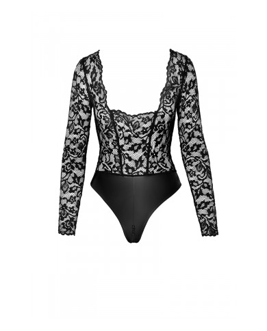 Body Psyché F296 wetlook et dentelle