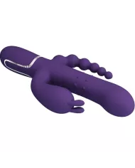 PRETTY LOVE - CAMMY TRIPLE VIBRATEUR MULTIFONCTION 4 EN 1 VIOLET PRETTY LOVE - CAMMY TRIPLE VIBRATEUR MULTIFONCTION 4 EN 1 VIOLET