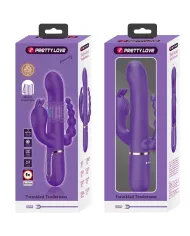 PRETTY LOVE - CAMMY TRIPLE VIBRATEUR MULTIFONCTION 4 EN 1 VIOLET PRETTY LOVE - CAMMY TRIPLE VIBRATEUR MULTIFONCTION 4 EN 1 VIOLET