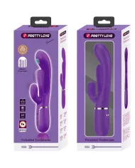 PRETTY LOVE - SHANIA TRIPLE RABBIT VIBRATEUR MULTIFONCTION VIOLET PRETTY LOVE - SHANIA TRIPLE RABBIT VIBRATEUR MULTIFONCTION VIOLET