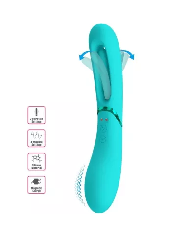 ROMANCE - VIBRATEUR POINT G LEXIE 7 VIBRATIONS BLEU ROMANCE - VIBRATEUR POINT G LEXIE 7 VIBRATIONS BLEU