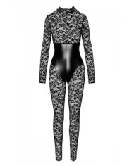 Combinaison corset Enigma F299 dentelle et wetlook