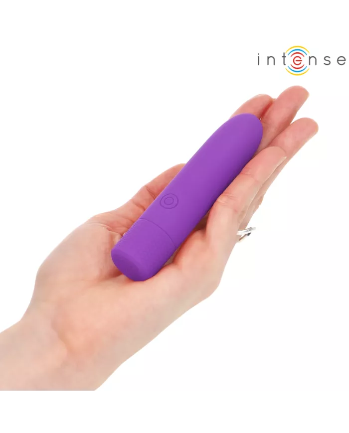 INTENSE - SYMONE BULLET VIBRANT RECHARGEABLE USB 8 VIBRATIONS VIOLET 10 X 2,2 CM INTENSE - SYMONE BULLET VIBRANT RECHARGEABLE USB 8 VIBRATIONS VIOLET 10 X 2,2 CM