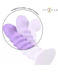 INTENSE - BRENDA VIBRATEUR TAILLE M DESIGN SPIRALE 10 VIBRATIONS VIOLET TÉLÉCOMMANDE