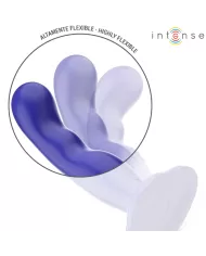 INTENSE - SHORTY VIBRATEUR AVEC VENTOUSE TÉLÉCOMMANDE BLEUE