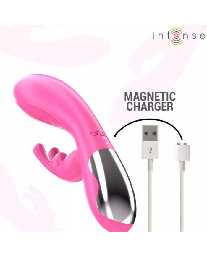 INTENSE - RANDALL VIBRATEUR RABBIT 10 VIBRATIONS ROSE