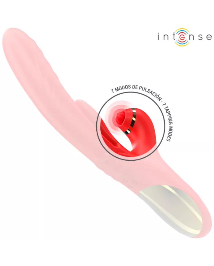 INTENSE - ROSALIA VIBRATEUR MULTIFONCTION 3 EN 1 ROUGE