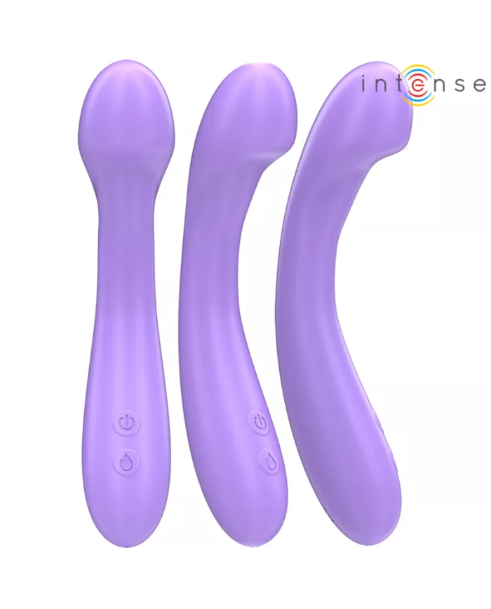 INTENSE - BECKY VIBRATEUR 19 CM CHAUFFANT 7 VIBRATIONS VIOLET INTENSE - BECKY VIBRATEUR 19 CM CHAUFFANT 7 VIBRATIONS VIOLET