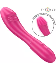 INTENSE - BELINDA VIBRATEUR 19 CM FLEXIBLE 10 VIBRATIONS ROSE INTENSE - BELINDA VIBRATEUR 19 CM FLEXIBLE 10 VIBRATIONS ROSE
