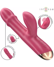 INTENSE - CHLOE VIBRATEUR MULTIFONCTION 3 EN 1 ROUGE