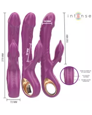 INTENSE - HALLE VIBRATEUR MULTIFONCTION AVEC LANGUE STIMULANTE DAUPHIN VIOLET INTENSE - HALLE VIBRATEUR MULTIFONCTION AVEC LANGUE STIMULANTE DAUPHIN VIOLET