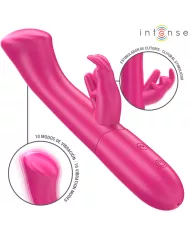INTENSE - JULIETA VIBRATEUR RABBIT 18,6 CM 10 VIBRATIONS ROSE