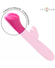 INTENSE - JULIETA VIBRATEUR RABBIT 18,6 CM 10 VIBRATIONS ROSE INTENSE - JULIETA VIBRATEUR RABBIT 18,6 CM 10 VIBRATIONS ROSE