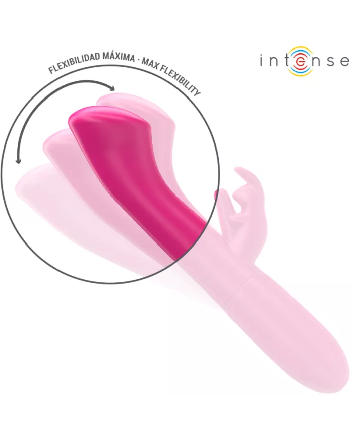 INTENSE - JULIETA VIBRATEUR RABBIT 18,6 CM 10 VIBRATIONS ROSE INTENSE - JULIETA VIBRATEUR RABBIT 18,6 CM 10 VIBRATIONS ROSE
