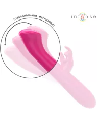 INTENSE - JULIETA VIBRATEUR RABBIT 18,6 CM 10 VIBRATIONS ROSE INTENSE - JULIETA VIBRATEUR RABBIT 18,6 CM 10 VIBRATIONS ROSE
