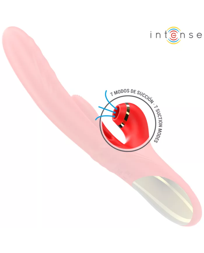INTENSE - KAROL VIBRATEUR MULTIFONCTION POUSSÉE & STIMULATION & ONDES STIMULANTES ROUGE INTENSE - KAROL VIBRATEUR MULTIFONCTION POUSSÉE & STIMULATION & ONDES STIMULANTES ROUGE