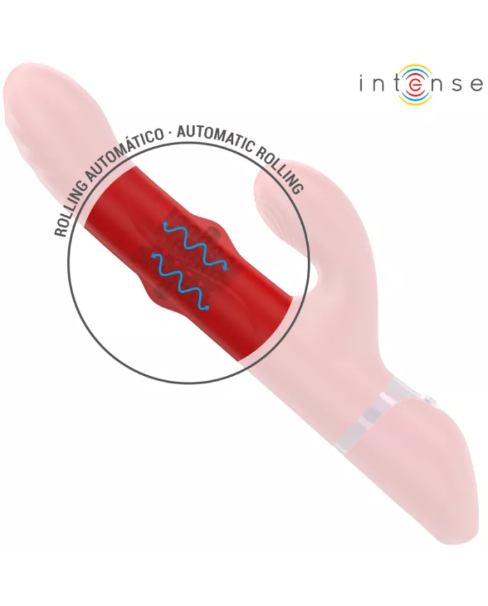 INTENSE - LELE VIBRATEUR MULTIFONCTION ROTATIF & OSCILLANT & STIMULANT ROUGE INTENSE - LELE VIBRATEUR MULTIFONCTION ROTATIF & OSCILLANT & STIMULANT ROUGE