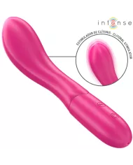 INTENSE - LISETTE VIBRATEUR 19 CM SOUPLE 10 VIBRATIONS ROSE