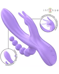 INTENSE - MIKO TRIPLE VIBRATEUR LAPIN & STIMULATEUR & ANAL 7 VIBRATIONS VIOLET INTENSE - MIKO TRIPLE VIBRATEUR LAPIN & STIMULATEUR & ANAL 7 VIBRATIONS VIOLET