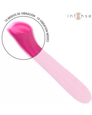 INTENSE - PATY VIBRATEUR 19 CM FLEXIBLE 10 VIBRATIONS MODÈLE 2 ROSE INTENSE - PATY VIBRATEUR 19 CM FLEXIBLE 10 VIBRATIONS MODÈLE 2 ROSE