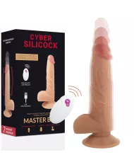 CYBER SILICOCK - TÉLÉCOMMANDE RÉALISTE MASTER BEN 23.88 CM -O- 4.3 CM CYBER SILICOCK - TÉLÉCOMMANDE RÉALISTE MASTER BEN 23.88 CM -O- 4.3 CM