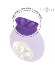 INTENSE - TULI STIMULATEUR CLITORIS 9 VIBRATIONS & 9 OSCILLATIONS VIOLET