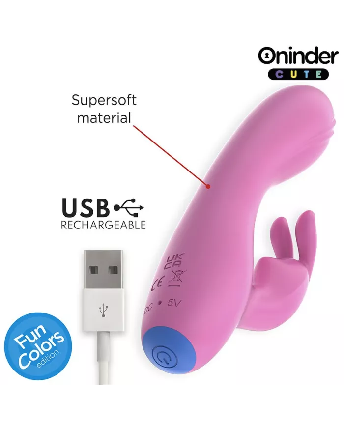 ONINDER CUTE - LOVE BUNNY VIBRATEUR POINT G CLITORIS - APPLICATION GRATUITE MONDIALE