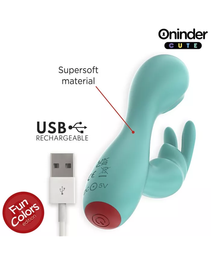 ONINDER CUTE - VIBRATEUR CLITORISÉ LOVE BUNNY G-SPOT - APPLICATION MONDIALE GRATUITE