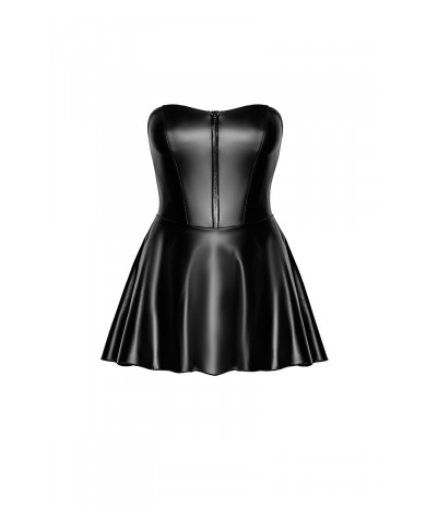 Mini robe bustier Dreamer F308 wetlook