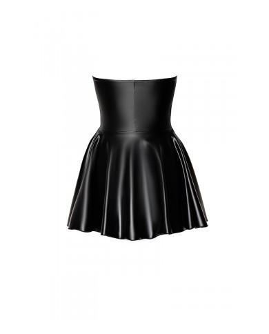 Mini robe bustier Dreamer F308 wetlook