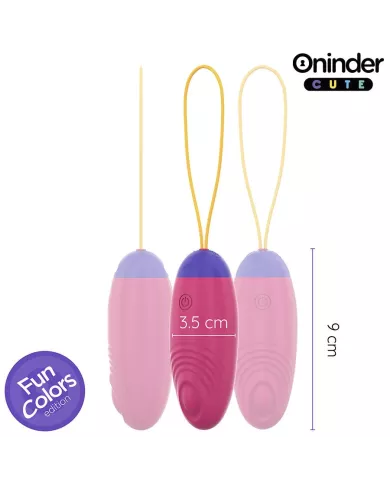 ONINDER CUTE - ŒUF EN SILICONE À VIBRATION ET À ONDE AMOUREUX - APPLICATION GRATUITE DANS LE MONDE ENTIER