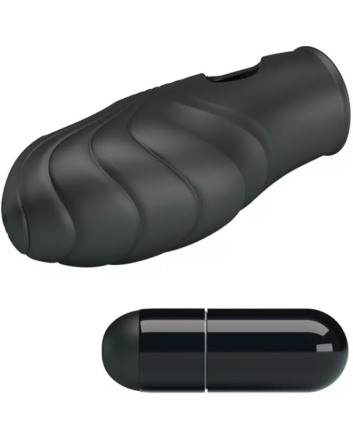 PRETTY LOVE - VIBRATEUR DE DOIGT EN SILICONE LICH NOIR PRETTY LOVE - VIBRATEUR DE DOIGT EN SILICONE LICH NOIR