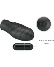 PRETTY LOVE - VIBRATEUR DE DOIGT EN SILICONE LICH NOIR PRETTY LOVE - VIBRATEUR DE DOIGT EN SILICONE LICH NOIR