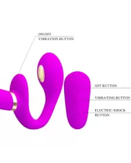 PRETTY LOVE - THUNDERBIRD DOUBLE VIBRATEUR STRAP-ON AVEC TÉLÉCOMMANDE VIOLET PRETTY LOVE - THUNDERBIRD DOUBLE VIBRATEUR STRAP-ON AVEC TÉLÉCOMMANDE VIOLET