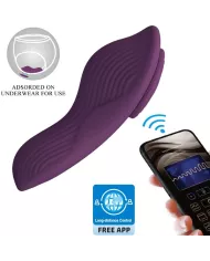 PRETTY LOVE - MANE LAY ON MASSEUR DE CLITORIS 10 VIBRATIONS TÉLÉCOMMANDE VIOLET