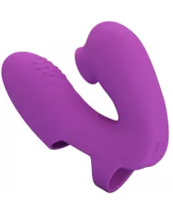 PRETTY LOVE - VIBRATEUR DE DOIGTS ATHENA AVEC STIMULATEUR DE CLITORIS VIOLET PRETTY LOVE - VIBRATEUR DE DOIGTS ATHENA AVEC STIMULATEUR DE CLITORIS VIOLET