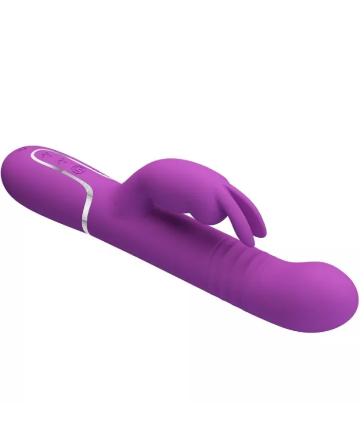 PRETTY LOVE - VIBRATEUR LAPIN MULTIFONCTION COALE 4 EN 1 VIOLET PRETTY LOVE - VIBRATEUR LAPIN MULTIFONCTION COALE 4 EN 1 VIOLET