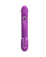 PRETTY LOVE - KAMPAS VIBRATEUR LAPIN MULTIFONCTION 3 EN 1 VIOLET PRETTY LOVE - KAMPAS VIBRATEUR LAPIN MULTIFONCTION 3 EN 1 VIOLET