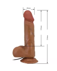 BAILE - VIBRATEUR RÉALISTE BAHAMUT 21,8 CM FLESH TÉLÉCOMMANDE BAILE - VIBRATEUR RÉALISTE BAHAMUT 21,8 CM FLESH TÉLÉCOMMANDE