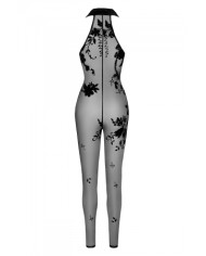 Combinaison zippée Ego F315 tulle floqué